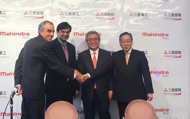 Mitsubishi Heavy Industries and Mahindra enter into strategic partnership in Agricultural Machinery