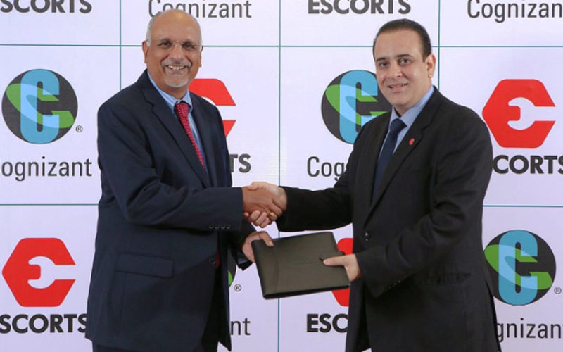 Escorts partners With Cognizant to digitally transform its businesses