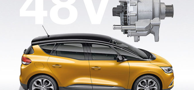 Continental Puts First 48-Volt Hybrid Drive into Production